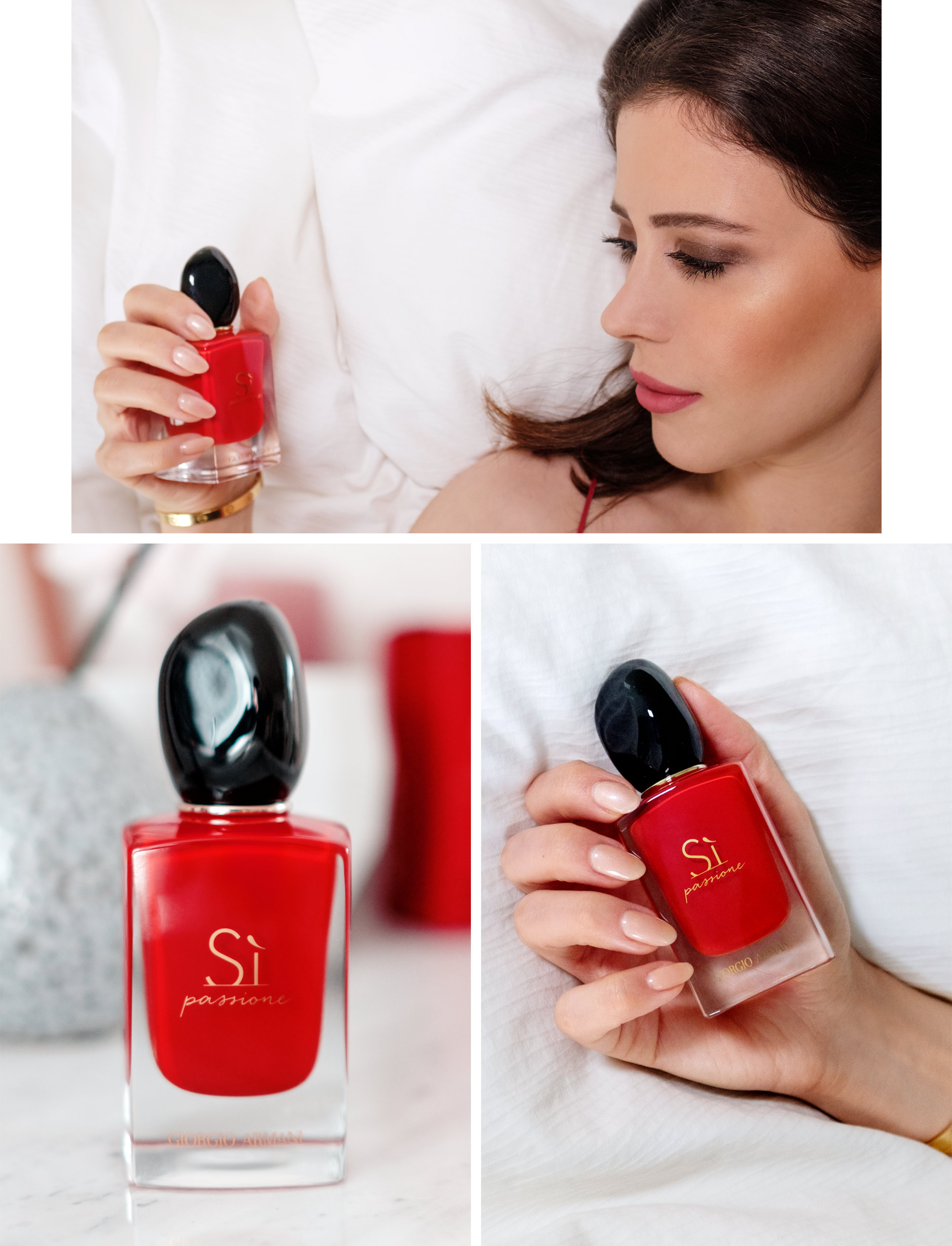 si armani perfume red